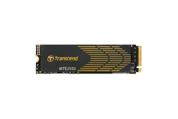 TRANSCEND 2TB MTE250S PCI-E GEN 4X4 M.2 NVMe 2280 SSD 3D TLC -7100 MB/s Read 6500 MB/s Write with Graphen Head Spreader -1560TBW