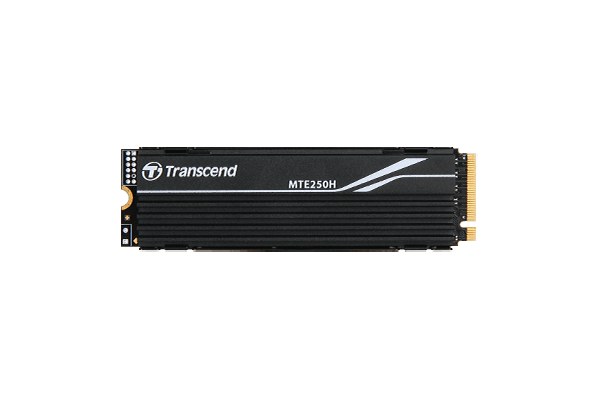 TRANSCEND 4TB MTE250H PCI-E GEN 4X4 M.2 NVMe 2280 SSD 3D TLC -7200 MB/s Read 6200 MB/s Write -with Heat Sink - 3120TBW