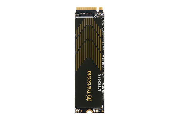 TRANSCEND 4 TB MTE245S PCI-E GEN 4X4 M.2 NVMe 2280 SSD 3D TLC - 5300 MB/s Read 4000 MB/s Write - 2400 TBW