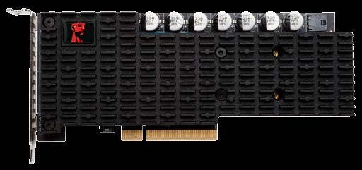 Kingston SEDC1000H/800G DCP1000 Data Center Professional - 800Gb NVMe PCi-E Gen3 (8x) MLC SSD , with full-height + low-profile bracket , max read/write : 6800/5000mb/sec , maximum 4K ioPS read/write : 300000 / 145000 - 2 millions MTBF with 884 TBW - 5 years warranty