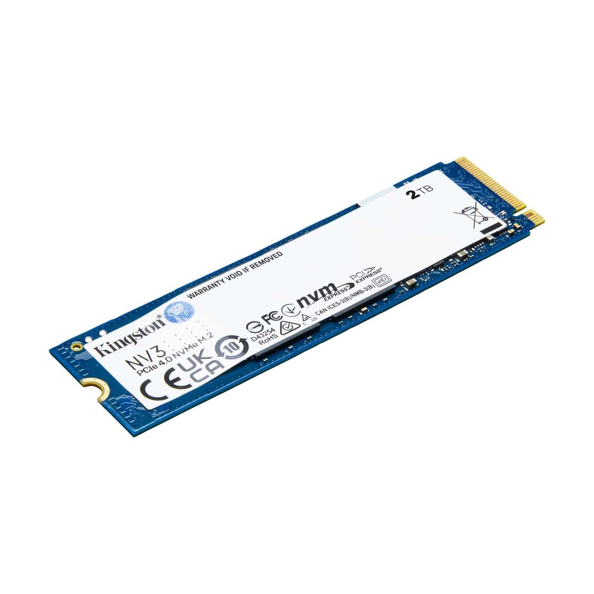 Kingston NV3 - 2TB , M.2 2280 , PCIe Gen4 x4 NVMe SSD