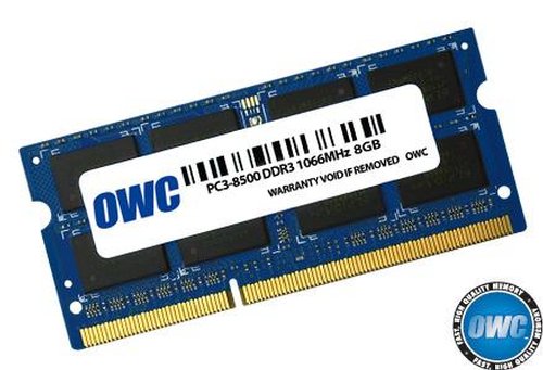 OWC Mac 8GB 1066Mhz DDR3 SODIMM Memory