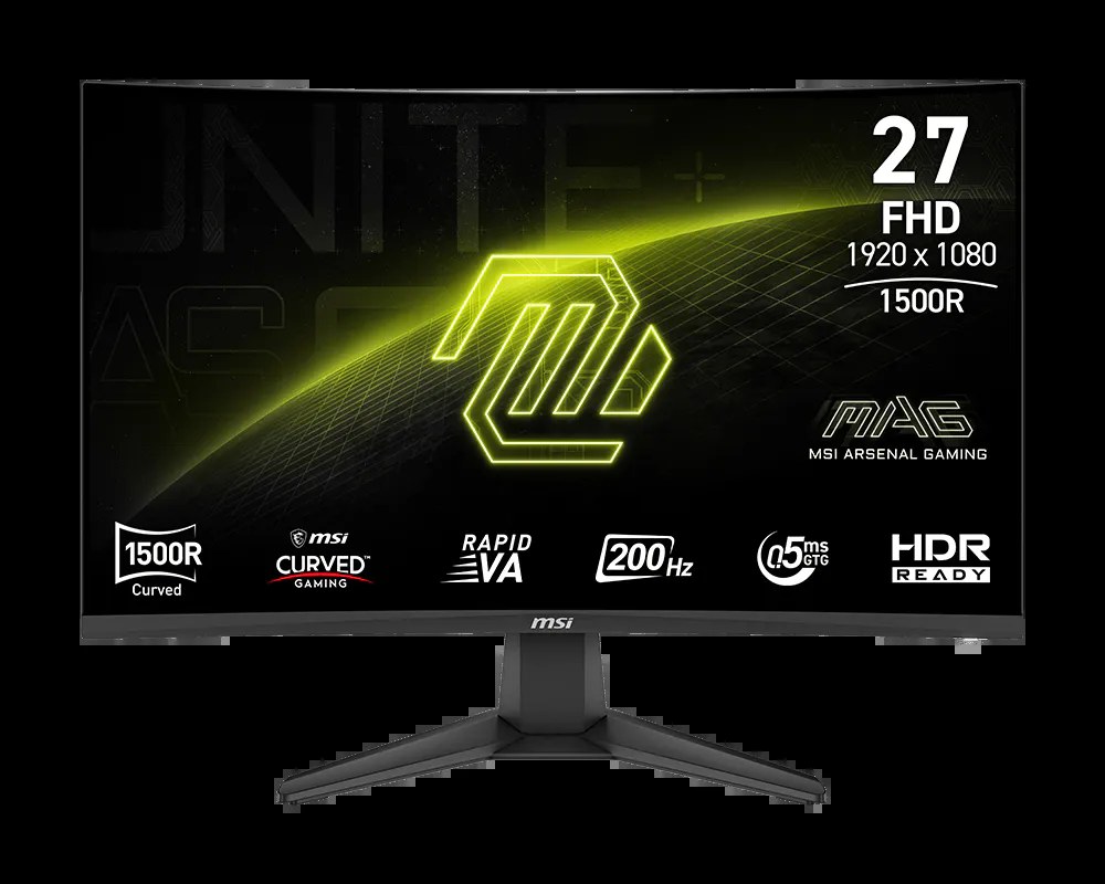 MSI MAG 276CF E20 Curved Gaming Monitor 1920 x 1080 (FHD) 200Hz