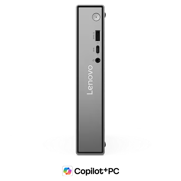 Lenovo ThinkCentre neo 50q Gen 6, Intel Core™ Ultra 5 226V, 8C (4P + 4LPE) / 8T, Max Turbo up to 4.5GHz, 8MB Intel® Smart Cache, Integrated Intel® AI Boost, up to 40 TOPS, 16GB Soldered LPDDR5x-8533, MoP Memory, not upgradable, 512GB SSD M.2 2280 PCIe® 4.0x4 NVMe®, Integrated Intel® Arc™ Graphics 130V, Windows® 11 Pro, English, Realtek® Wi-Fi® 6 RTL8852BE, 802.11ax 2x2 + BT5.2, Front ports: 1x USB-C® (USB 10Gbps / USB 3.2 Gen 2), with data transfer and 5V@3A charging, 1x USB-A (USB 10Gbps / USB 3.2 Gen 2), with Always On and 5V@2.1A charging, 1x headphone / microphone combo jack (3.5mm). Rear ports: 2x USB-A (Hi-Speed USB / USB 2.0), one supports Smart Power On, 2x USB-A (USB 10Gbps / USB 3.2 Gen 2), 1x DisplayPort™ 1.4b, 1x Ethernet (GbE RJ-45), 1x Power connector, Two M.2 slots (one for WLAN, one for SSD), USB Calliope Keyboard, Black, English (EU), USB Calliope Mouse, Black, 3 Year Onsite Warranty,