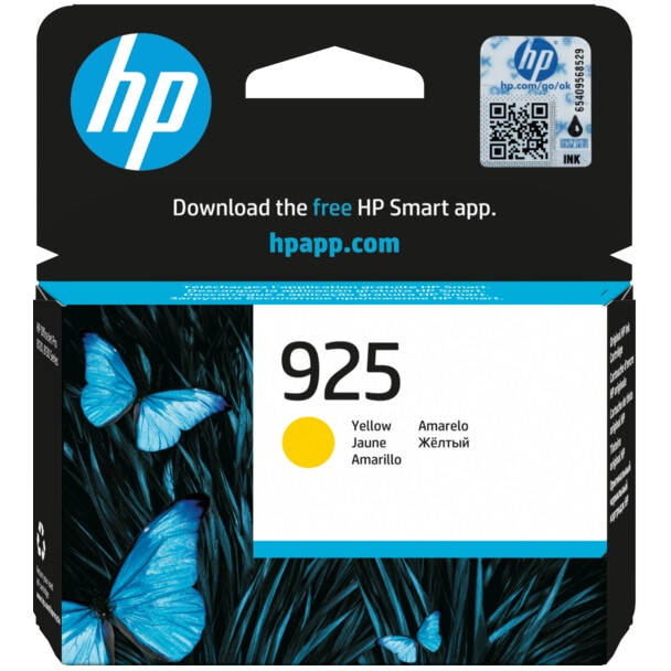 HP Blister 925 Original Yellow Ink Cartridge For HP Officejet Pro 8120 series: HP Officejet Pro 8310 series