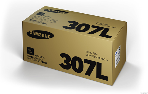 Samsung Mlt:d307l High Yield Original Black Toner Cartridge For Ml:4510nd:5010nd:5015nd4512nd:5012nd:5017nd