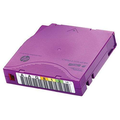 Hpe Lto-6 Ultrium 6.25tb Mp Rw Non Custom Labeled Data Cartr
