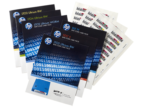 Hpe Lto-7 Ultrium Rw Bar Code Label-pack ( 110-pack)