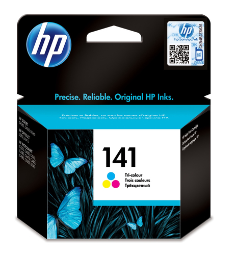 HP CB337HE ( no.141 ) color ink , 3.5ml - for hp deskjet D4263, D4363photosmart D5363 officejet C4243, C4273, C4283, C4383, C4483, C4583, C5283, J5783, J6413