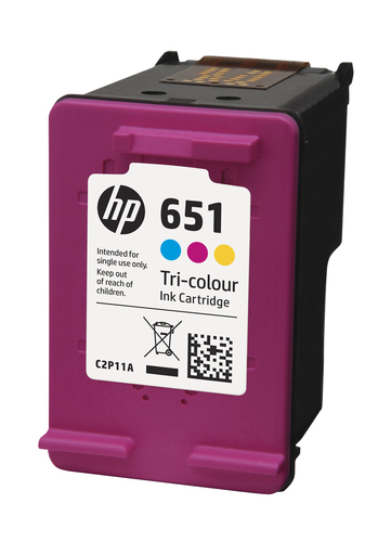 HP cp211ae no.651 Colors ink , 300pages - for hp 5575 series