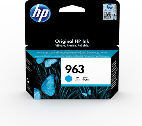 HP 3JA23AE ( no.963 ) Cyan ink , 700pages - for hp officejet pro 9010, 9013, 9020, 9023