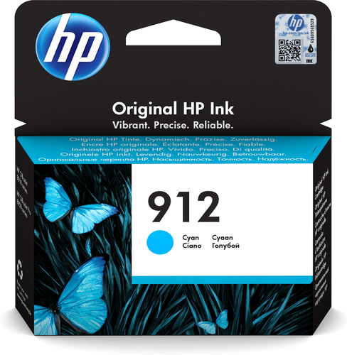 HP 3YL77AE ( no.912 ) Cyan ink , 315pages - for hp officejet pro 8013, 8023