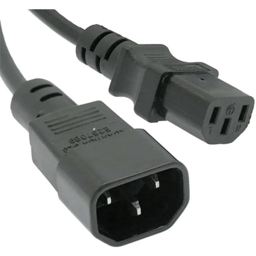 Unknown HP 10A IEC320 C14 TO IEC 320 - C13 4.5FT