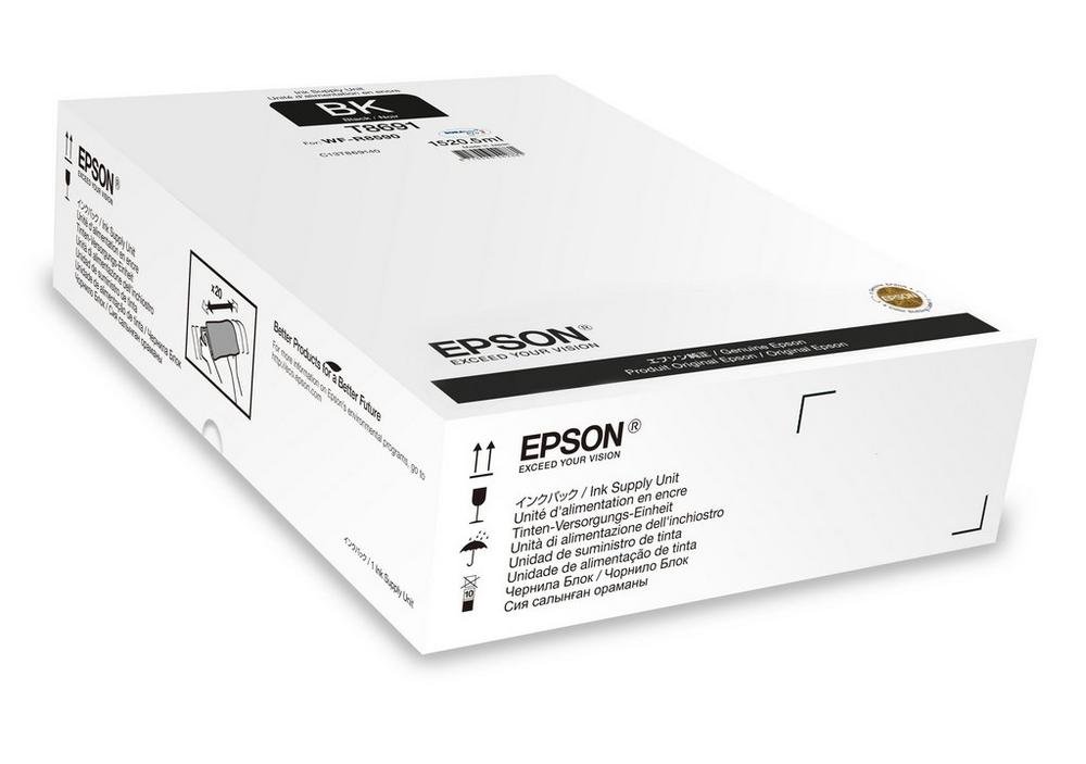 Epson Ink Bags Black XXL WF-R8590 75000 pages