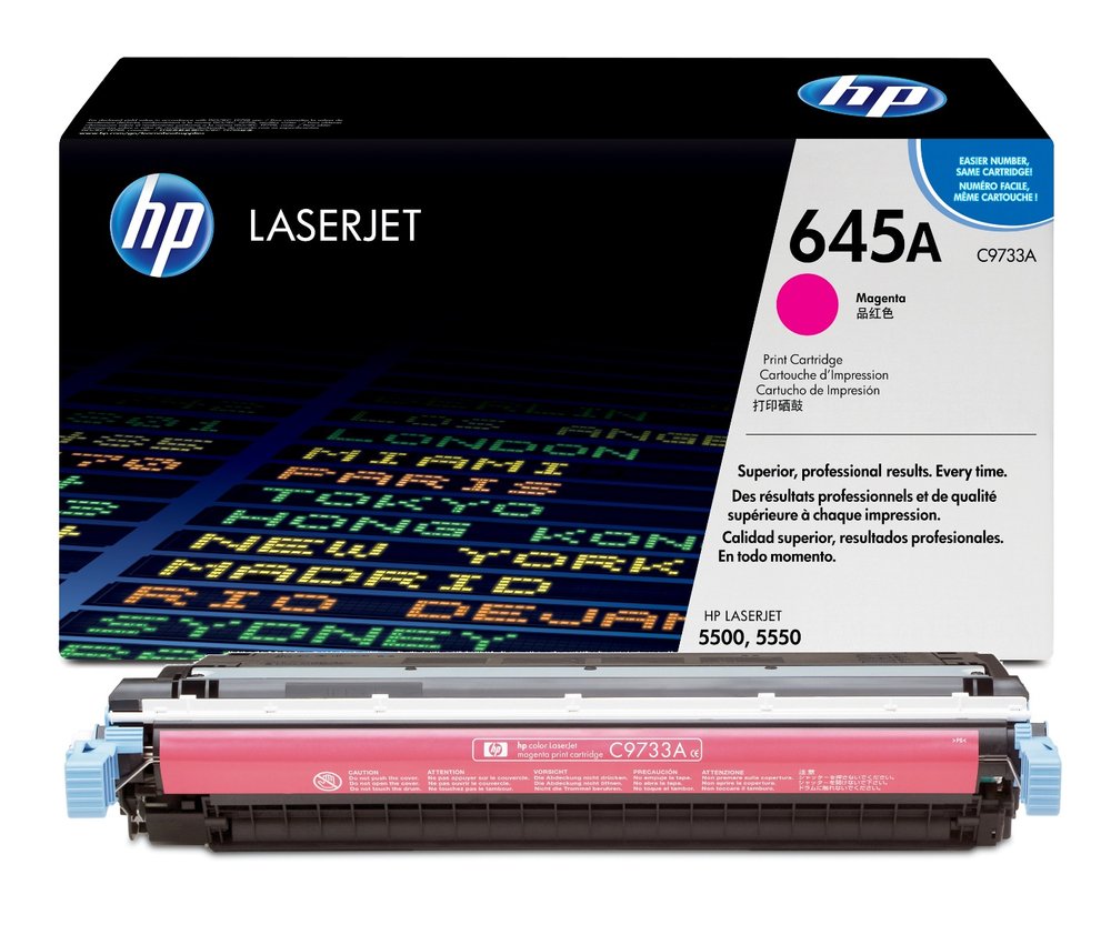 HP C9733A no.645a Magenta toner , 12000pages - for HP color laser 5500 series