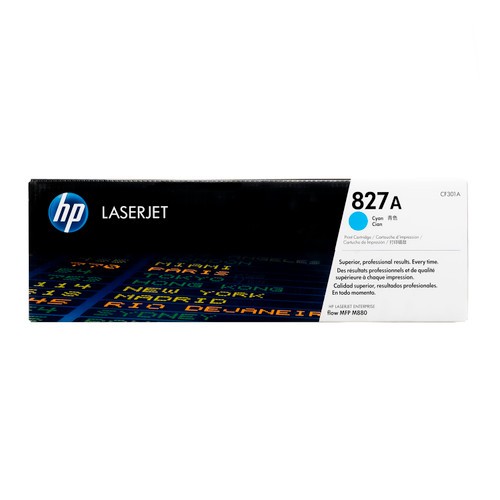HP CF301A no.827a Cyan toner , 32000pages - for HP color laserjet M880 series