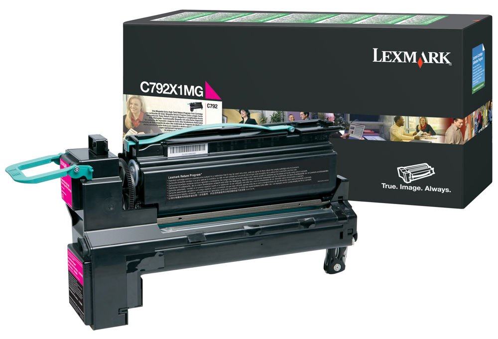 Lex C792 Magenta Extra High Yield Return Program Print Cartridge 20k Yield