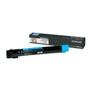 Lex X950 X952 X954 Cyan Extra High Yield Toner Cartridge 22k Yield