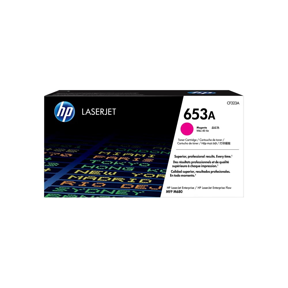 HP 653a Original Magenta Laserjet Toner Cartridge For HP Color Laserjet M680
