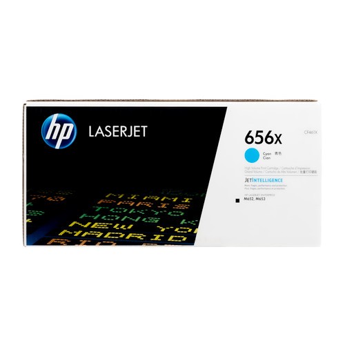 HP 656x Original Cyan Laserjet Toner Cartridge For HP Color Laserjet M652:m653: E65050:e65060:e65150:e65160