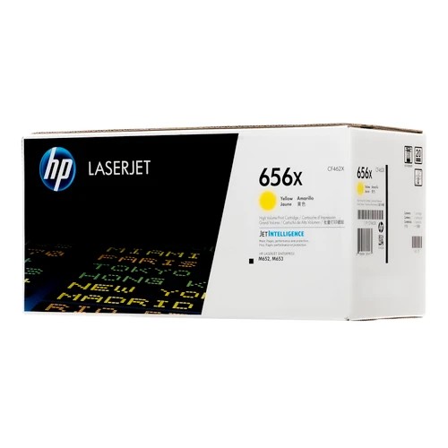 HP 656x Original Yellow Laserjet Toner Cartridge For HP Color Laserjet M652:m653: E65050:e65060:e65150:e65160
