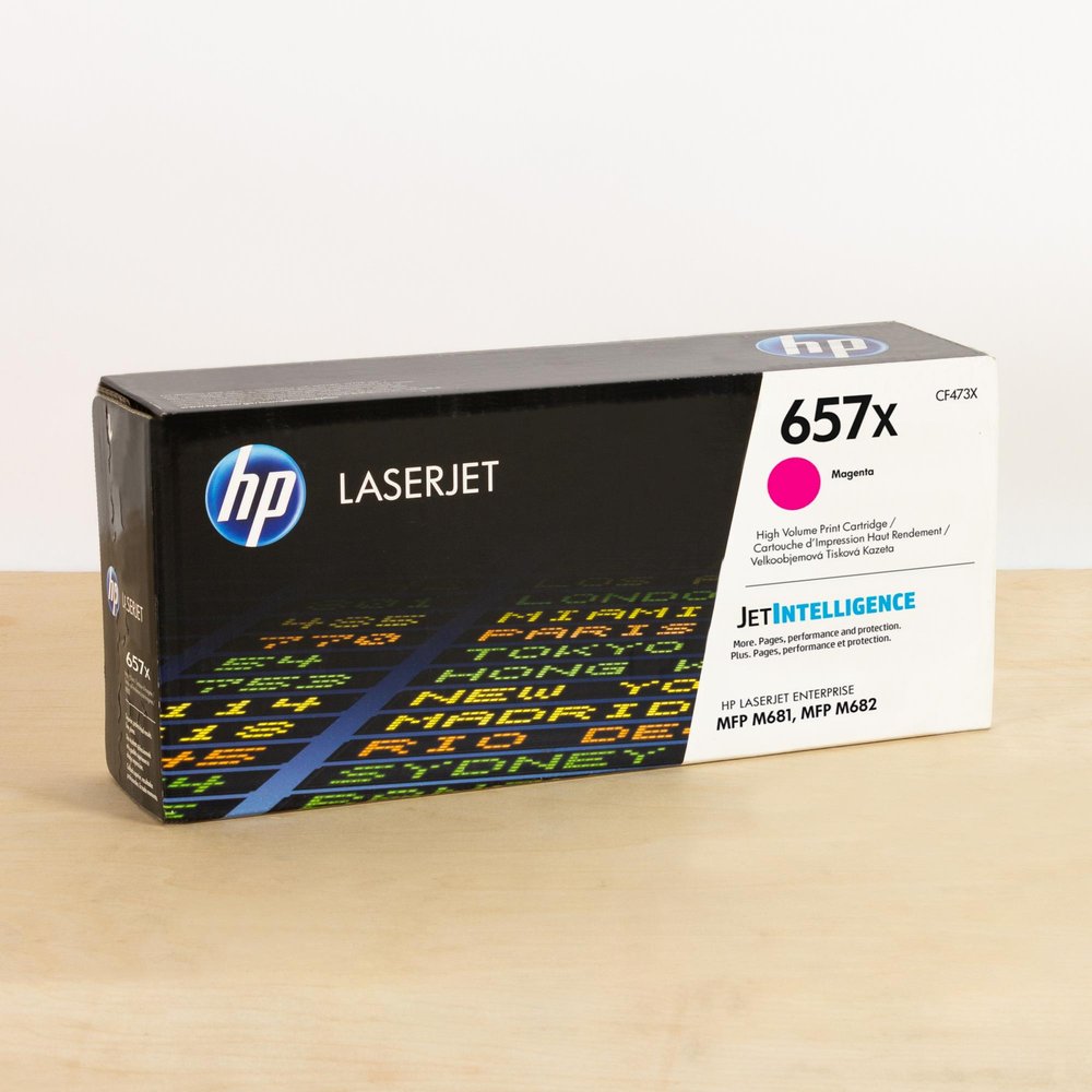 HP 657x Original Magenta Laserjet Toner Cartridge For HP Color Laserjet M681:m682:e67550:e67560:e67660