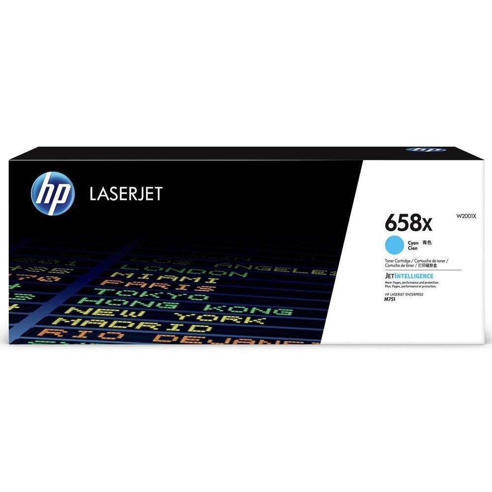 HP 658x Original Cyan Laserjet Toner Cartridge For HP Color Laserjet M751