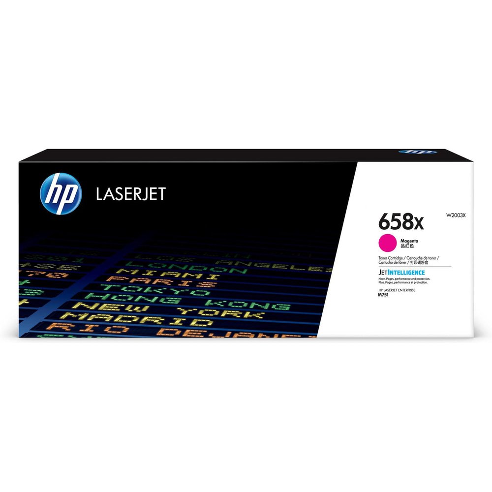 HP 658x Original Magenta Laserjet Toner Cartridge For HP Color Laserjet M751