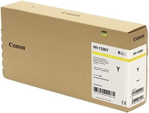 Canon Pfi-1700 Ink Tank Yellow Printer Pro - 2000 Eur