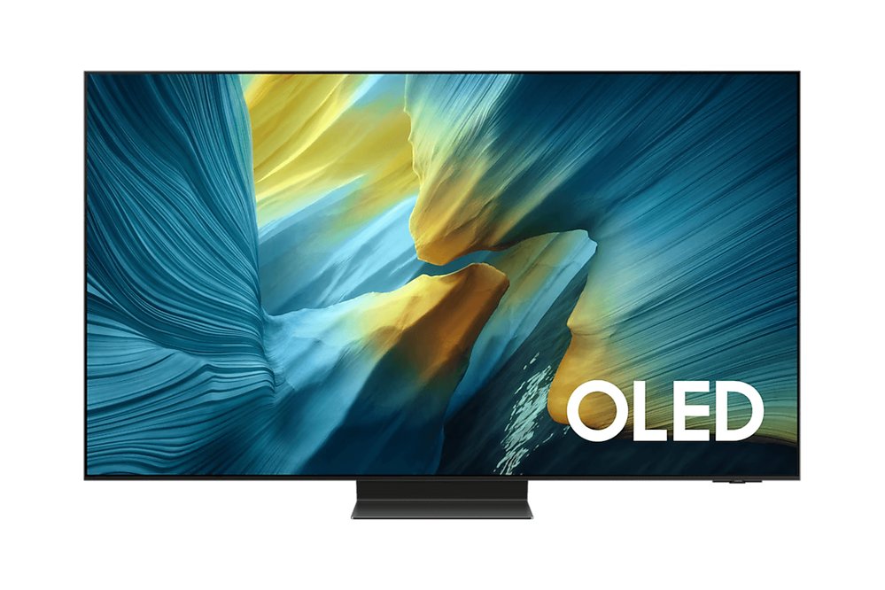 Samsung Components SAMSUNG 77" OLED S95F SMART TV 4K UHD 3840x2160 NQ4 AI GEN3 PROCESSOR OLED HDR PRO GLARE FREE 4K AI UPSCALING PRO MOTION XCELERATOR 165HZ DOLBY ATMOS TIZEN OS HDMI x 3 USB X 3