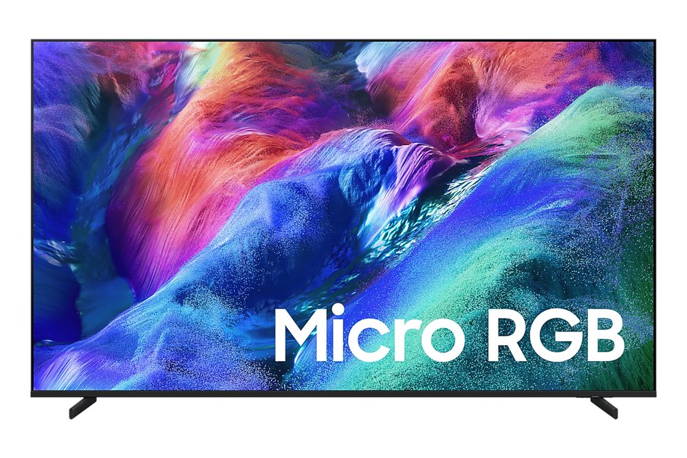 Samsung Components SAMSUNG 75" MICRO RGB R85F SMART TV 4K UHD 3840x2160 MICRO RGB TECHNOLOGY MICRO RGB AI ENGINE MICRO RGB PRECISION COLOR MICRO RGB HDR+ SAMSUNG VISION AI TIZEN OS HDMI x 3 USB X 3