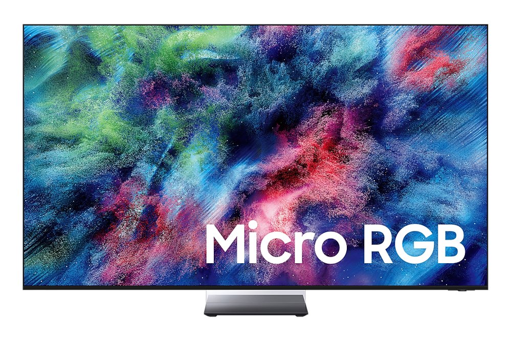 Samsung Components SAMSUNG 85" MICRO RGB R95F SMART TV 4K UHD 3840x2160 MICRO RGB TECHNOLOGY MICRO RGB AI ENGINE MICRO RGB PRECISION COLOR MICRO RGB HDR+ GLARE FREE SAMSUNG VISION AI TIZEN OS HDMI x 3 USB X 3