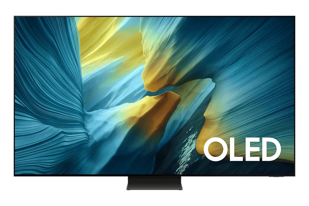 Samsung Components SAMSUNG 83" OLED S95F SMART TV 4K UHD 3840x2160 NQ4 AI GEN3 PROCESSOR OLED HDR PRO GLARE FREE 4K AI UPSCALING PRO MOTION XCELERATOR 165HZ DOLBY ATMOS TIZEN OS HDMI x 3 USB X 3